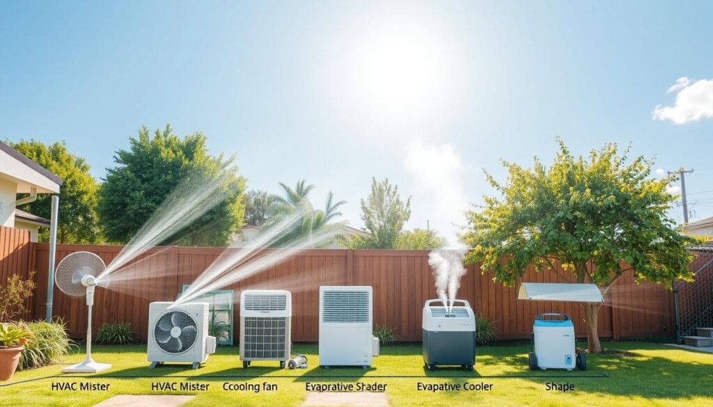 Alternative cooling methods comparison