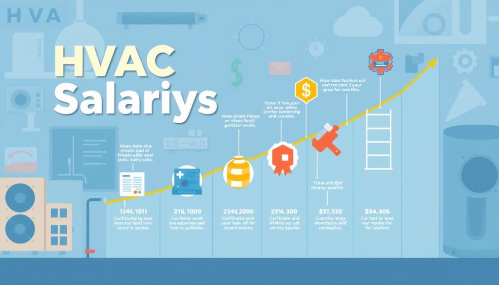 HVAC Salary Progression