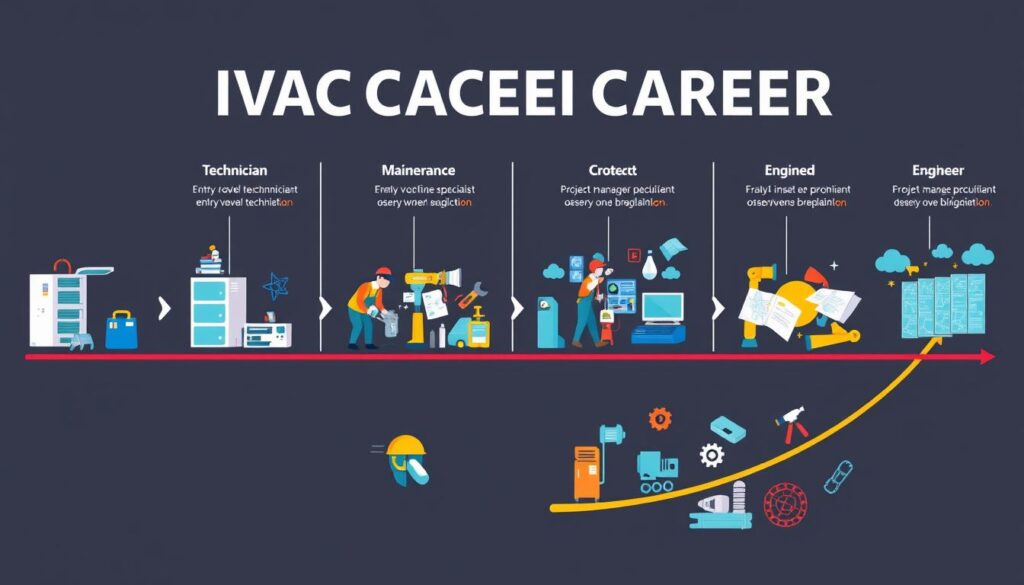 HVAC career progression