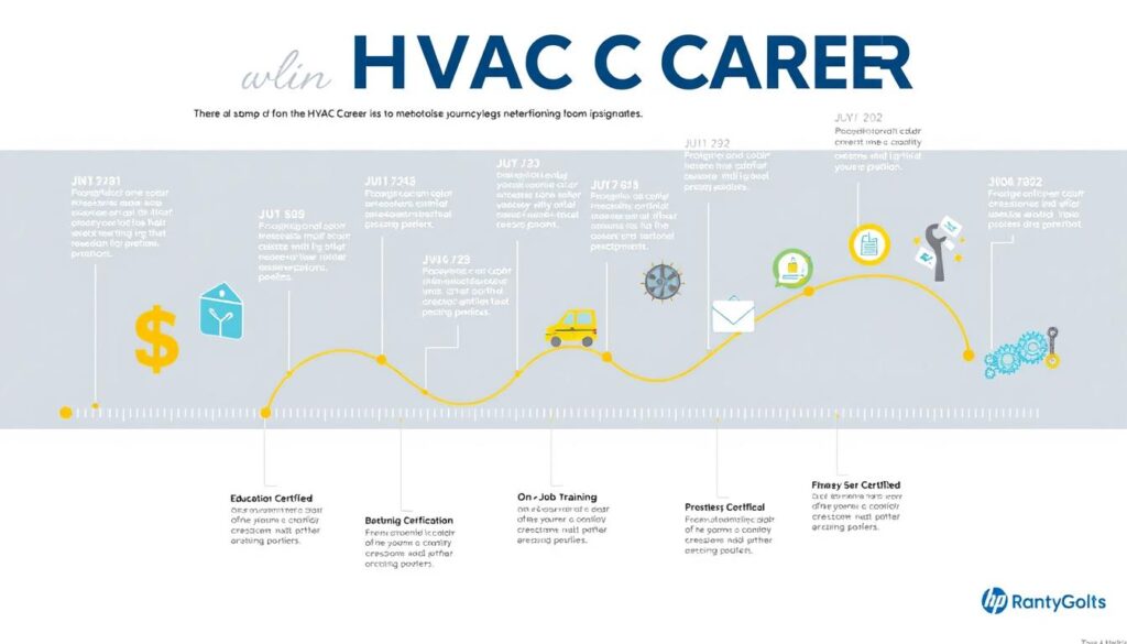 HVAC career timeline HVAC career timeline
