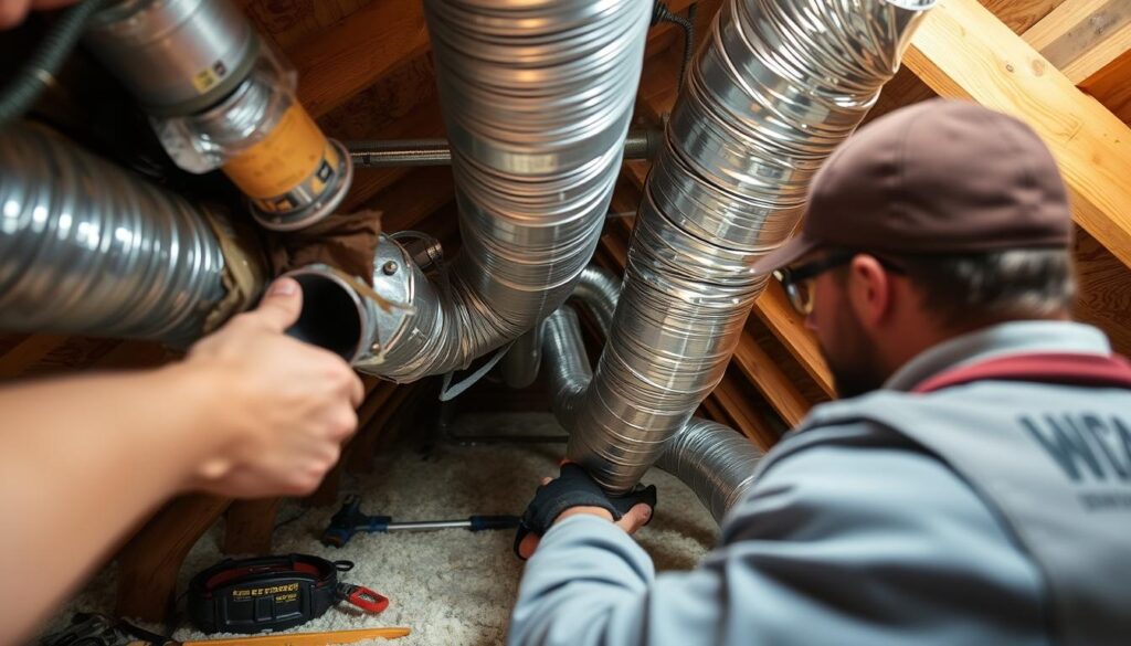 HVAC duct replacement HVAC duct replacement