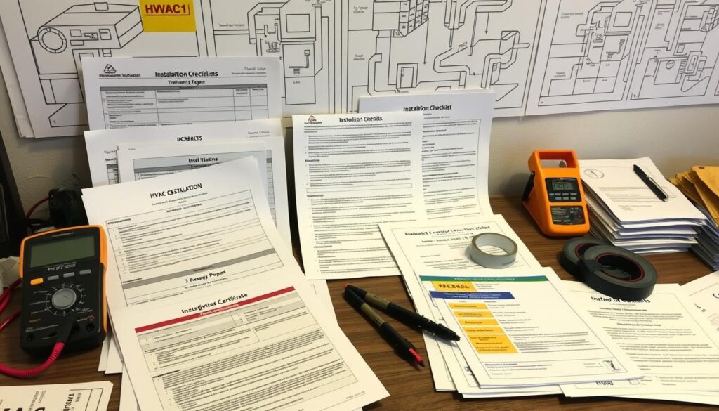 HVAC installation records HVAC installation records