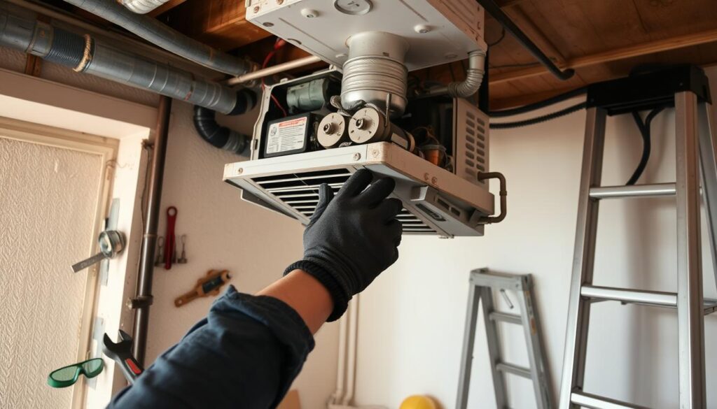 HVAC removal process HVAC removal process