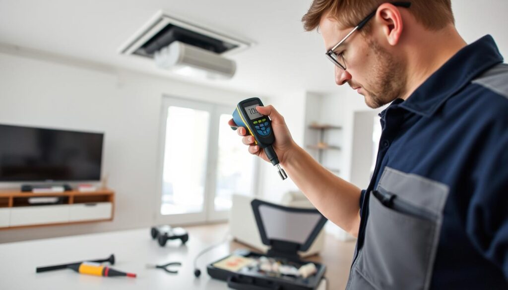 HVAC vent testing HVAC vent testing