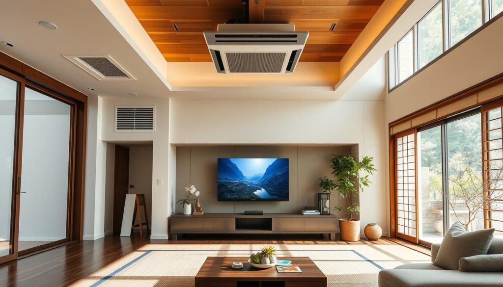 Japanese residential HVAC system