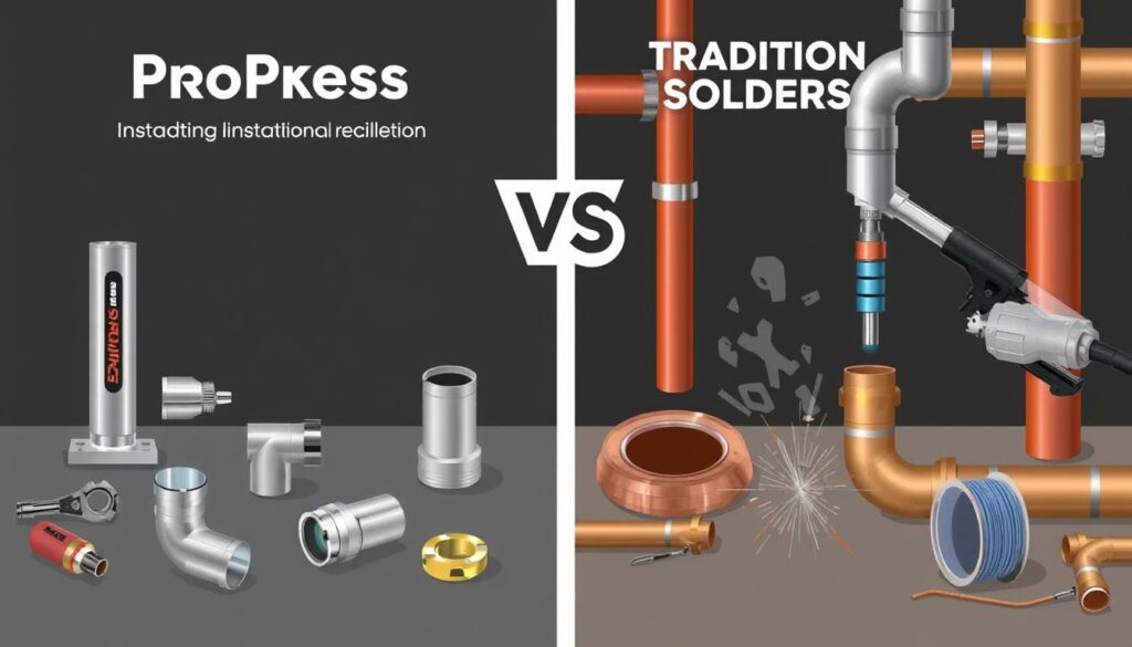 ProPress vs Traditional Joining Methods ProPress vs Traditional Joining Methods