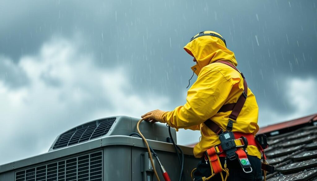 can hvac workers work in the rain can hvac workers work in the rain