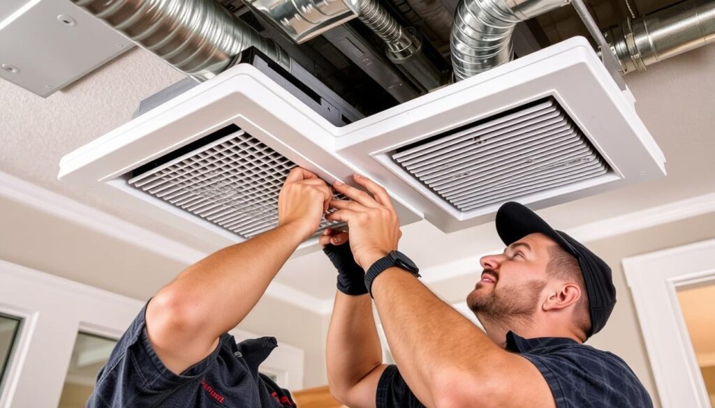 hvac register installation