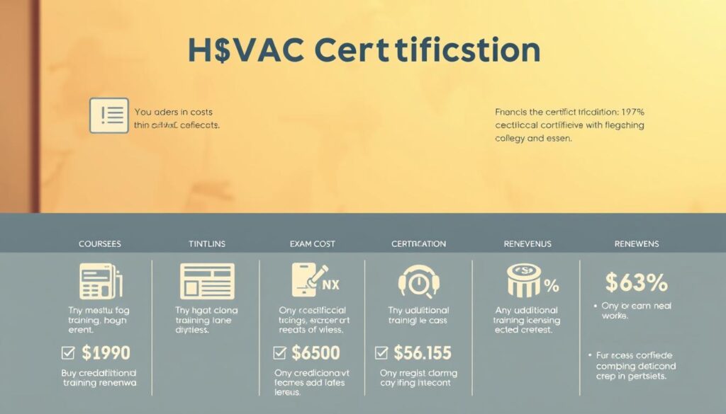 HVAC Certification Cost Breakdown HVAC Certification Cost Breakdown