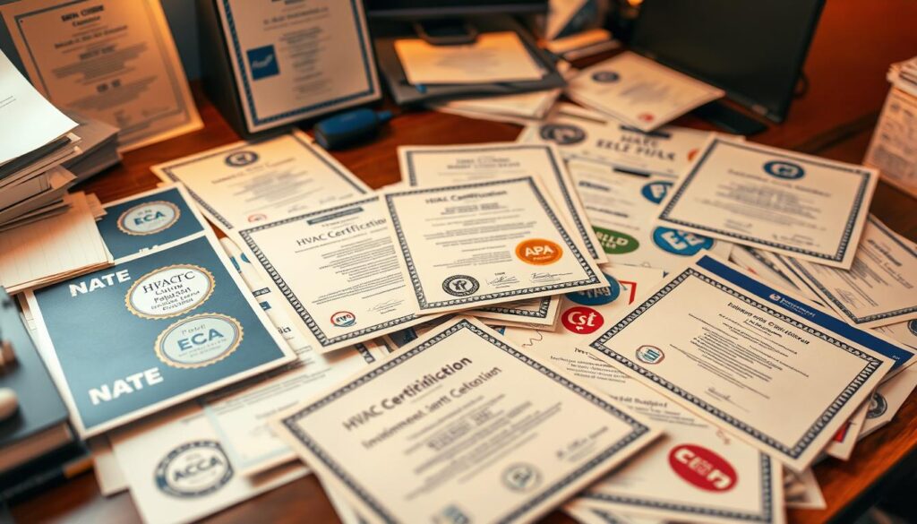 HVAC Certification Types HVAC Certification Types