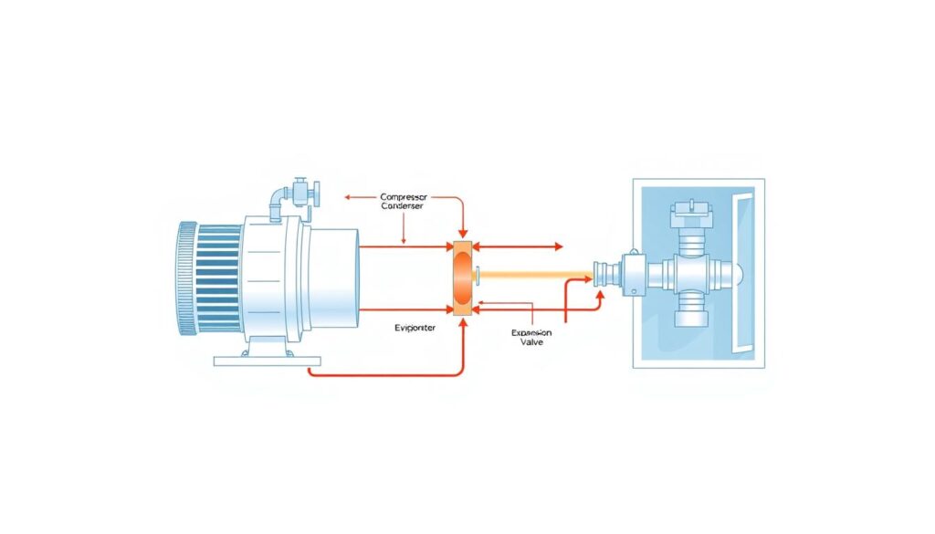 HVAC Cooling Cycle Diagram HVAC Cooling Cycle Diagram