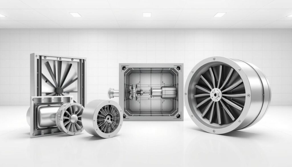 HVAC Damper Types Illustration HVAC Damper Types Illustration