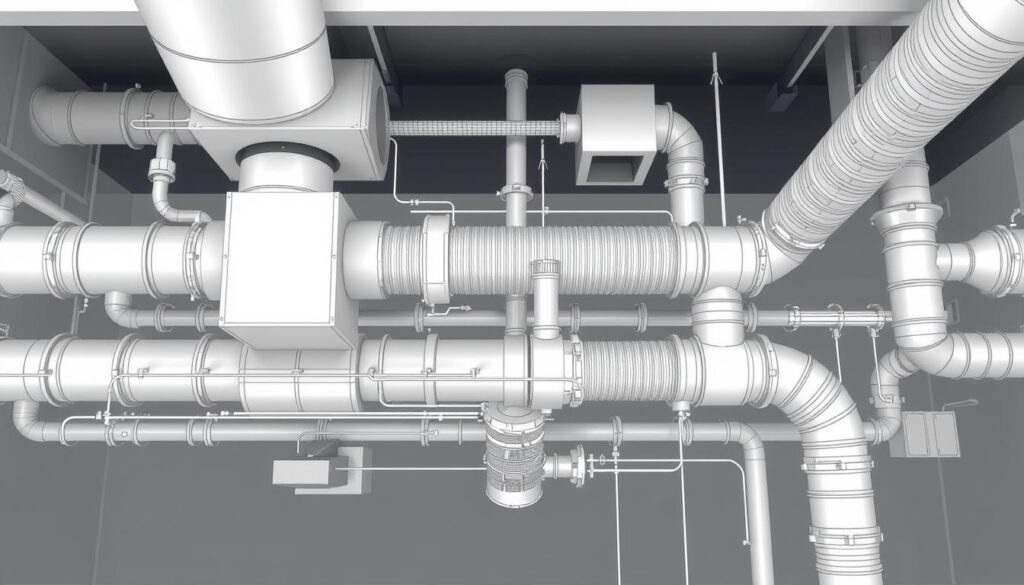 HVAC Ductwork Design Diagram