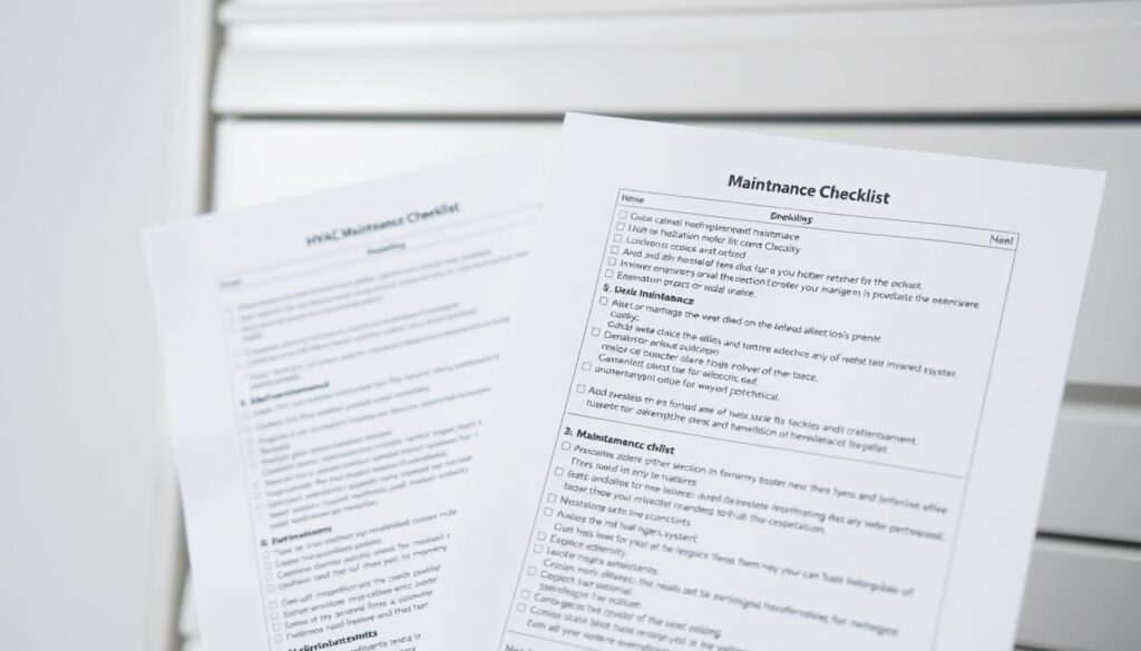 HVAC System Maintenance Checklist HVAC System Maintenance Checklist