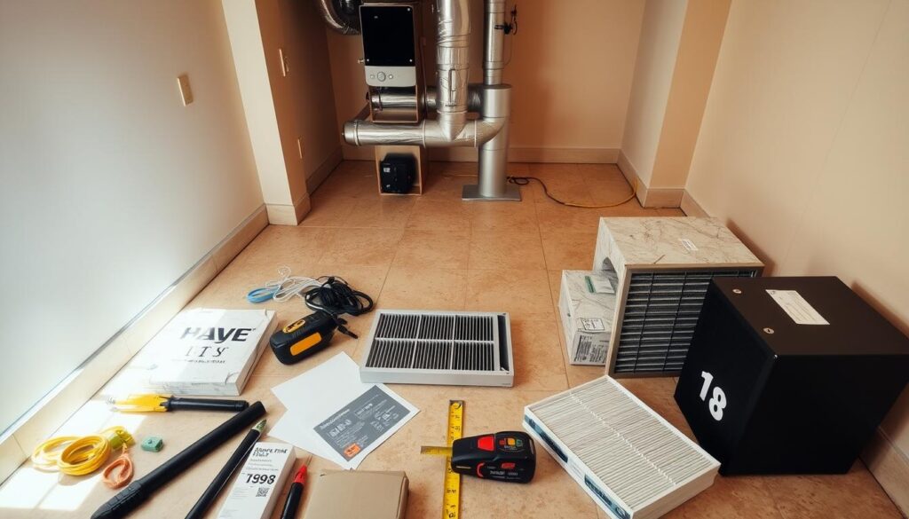 HVAC System Pre-Installation Preparation