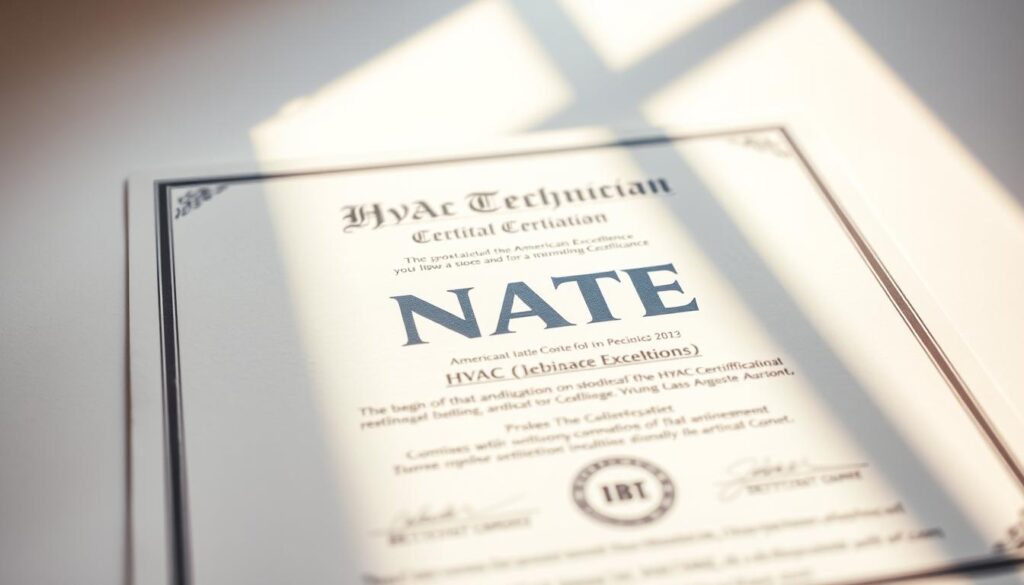 NATE Certification for HVAC Technicians