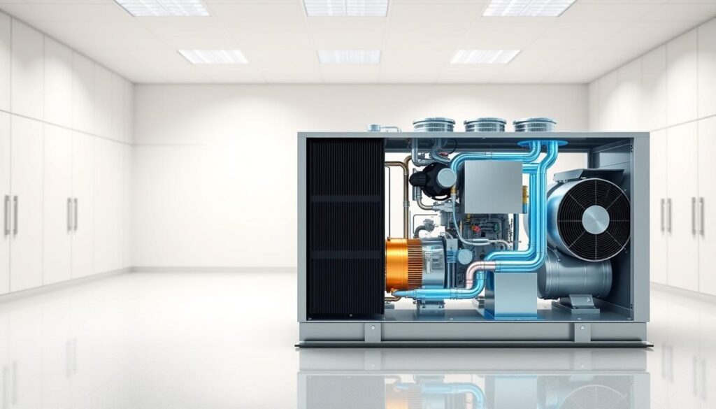 how hvac chiller works