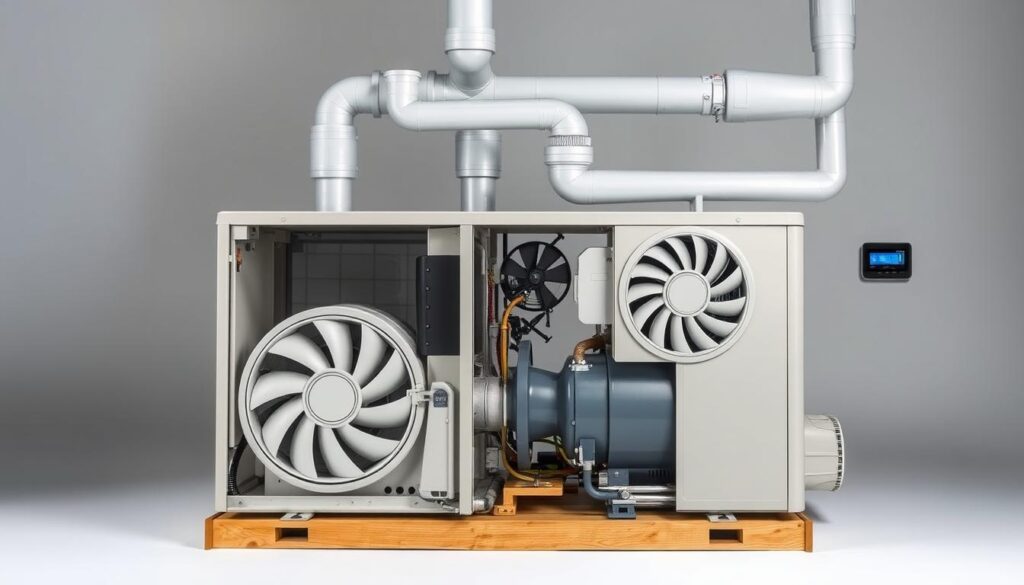 how hvac unit works