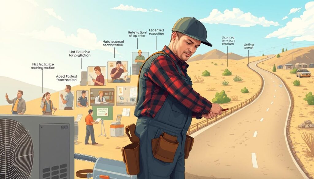 how long does it take to be a journeyman hvac