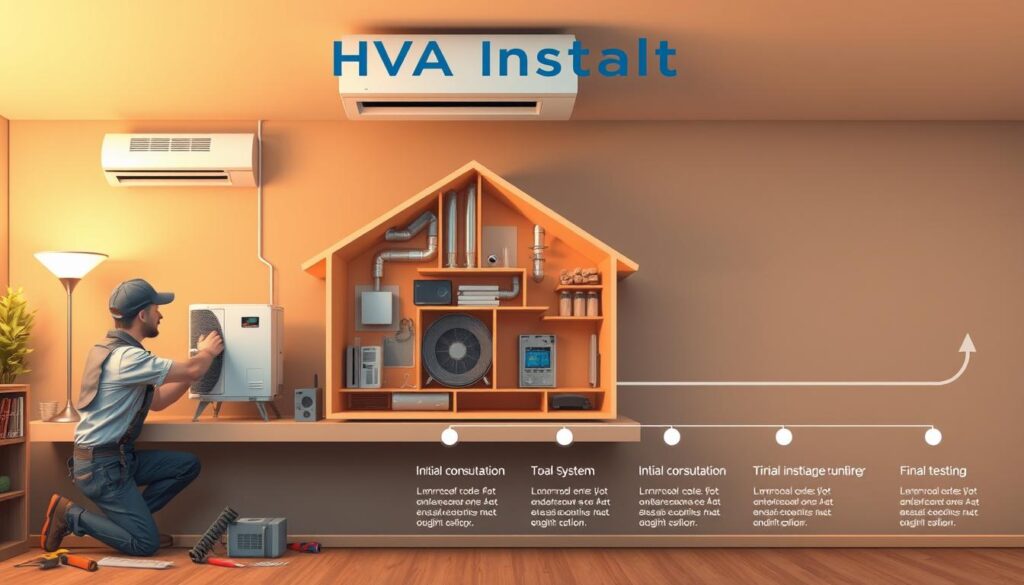 how long does it take to put in an hvac system