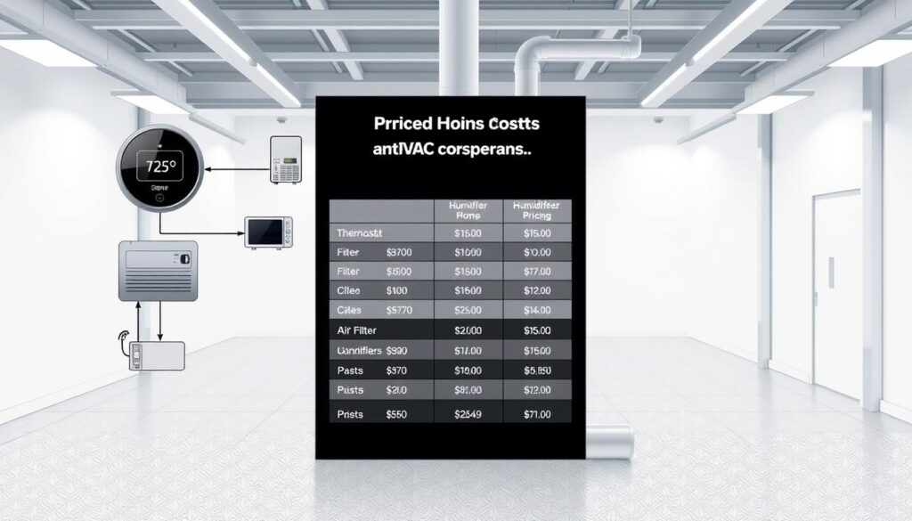 HVAC Additional Components and Pricing HVAC Additional Components and Pricing