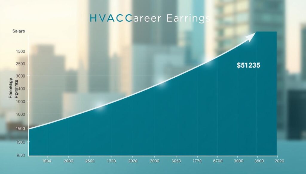 HVAC Career Earnings Progression HVAC Career Earnings Progression