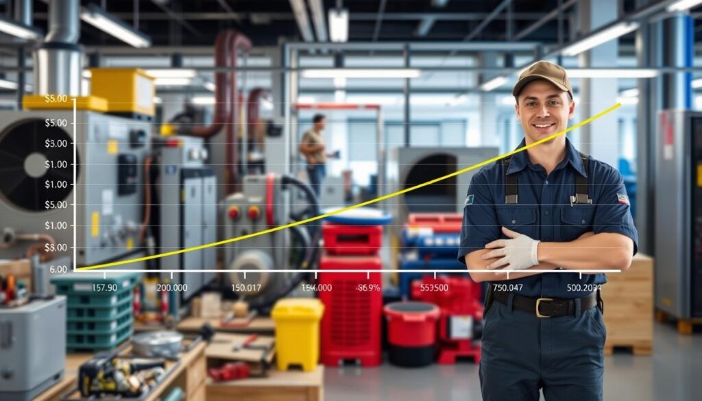 HVAC Career Earnings Progression HVAC Career Earnings Progression