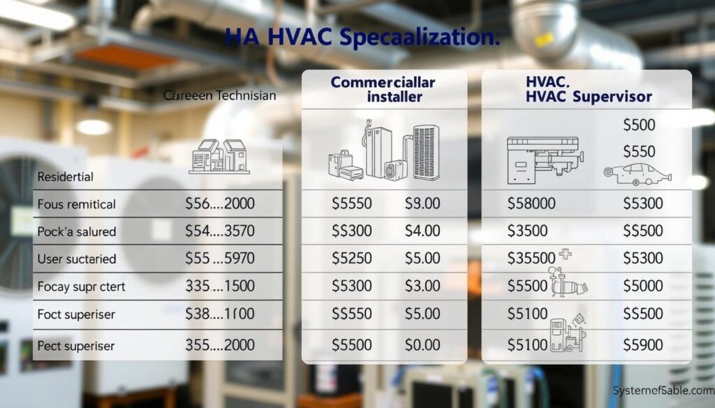 HVAC Career Specialization Salaries HVAC Career Specialization Salaries