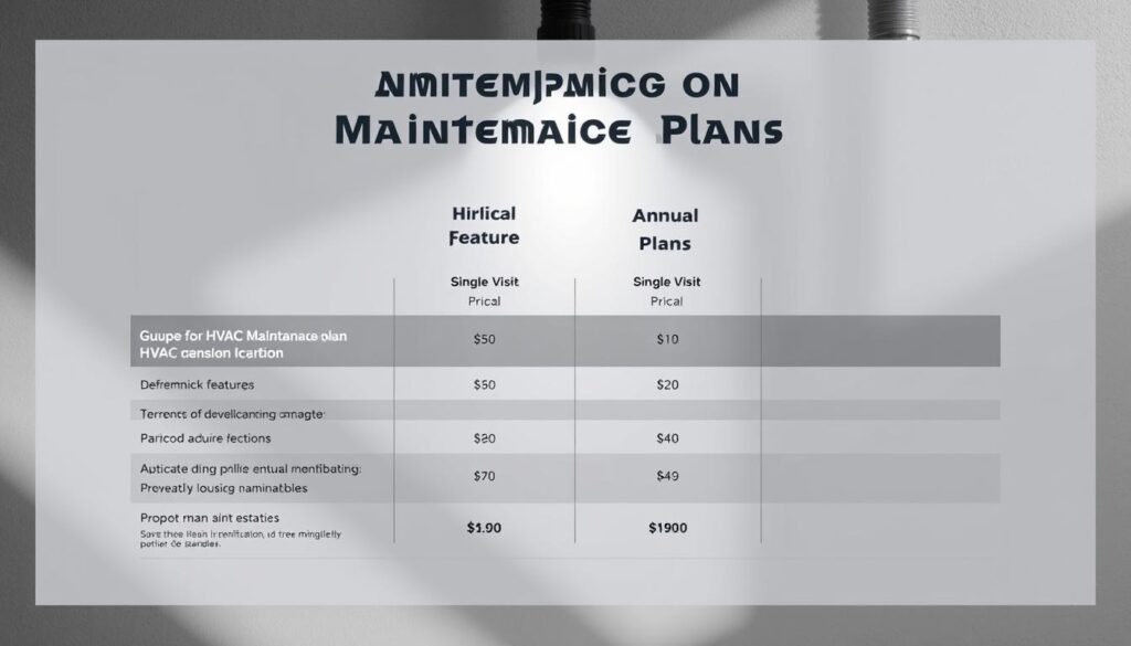 HVAC Maintenance Plan Comparison HVAC Maintenance Plan Comparison