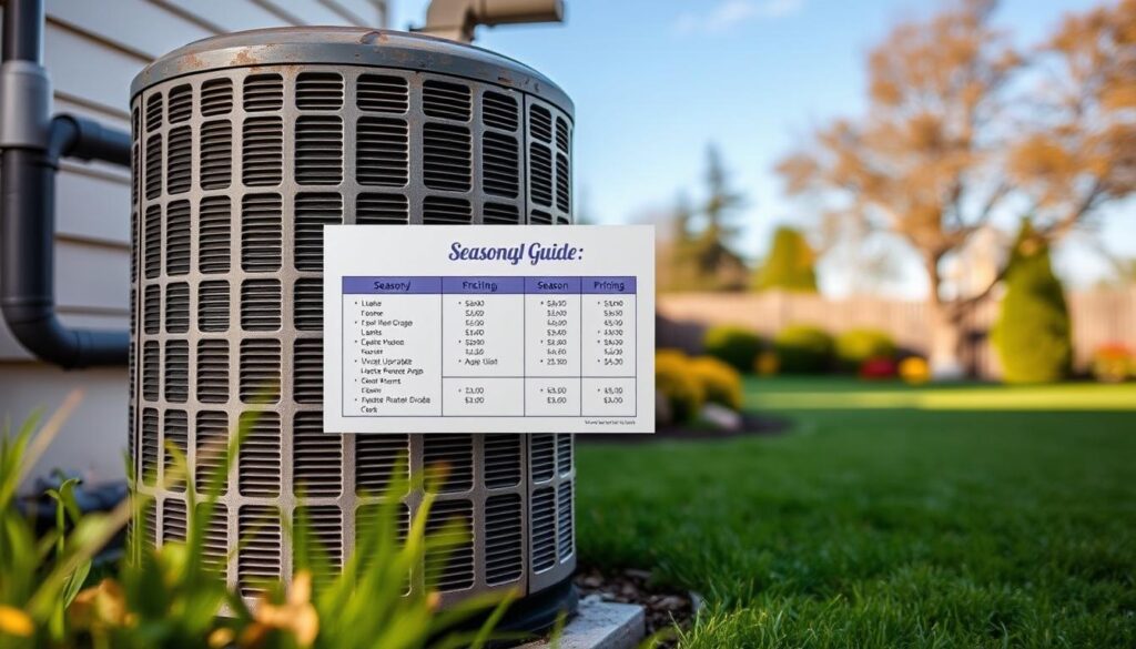 HVAC Seasonal Pricing Guide HVAC Seasonal Pricing Guide
