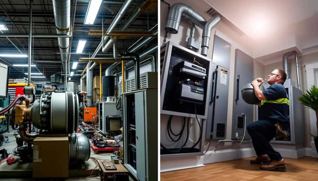 HVAC Technician Commercial and Residential Work Comparison HVAC Technician Commercial and Residential Work Comparison