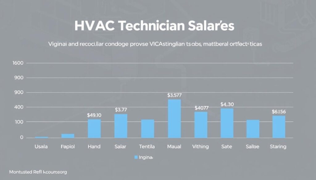 HVAC Technician Salary Comparison in Virginia HVAC Technician Salary Comparison in Virginia