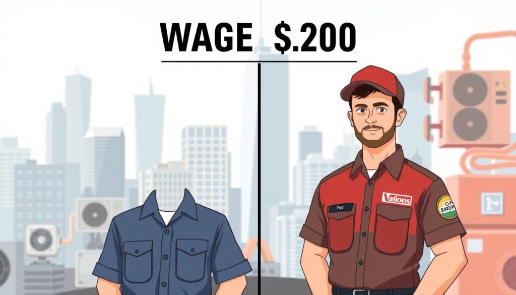 HVAC Technician Union Wages Comparison HVAC Technician Union Wages Comparison