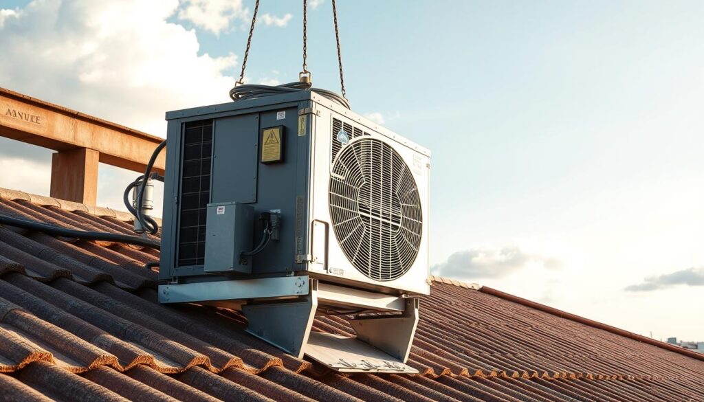 Rooftop Air Conditioning Unit Installation Rooftop Air Conditioning Unit Installation