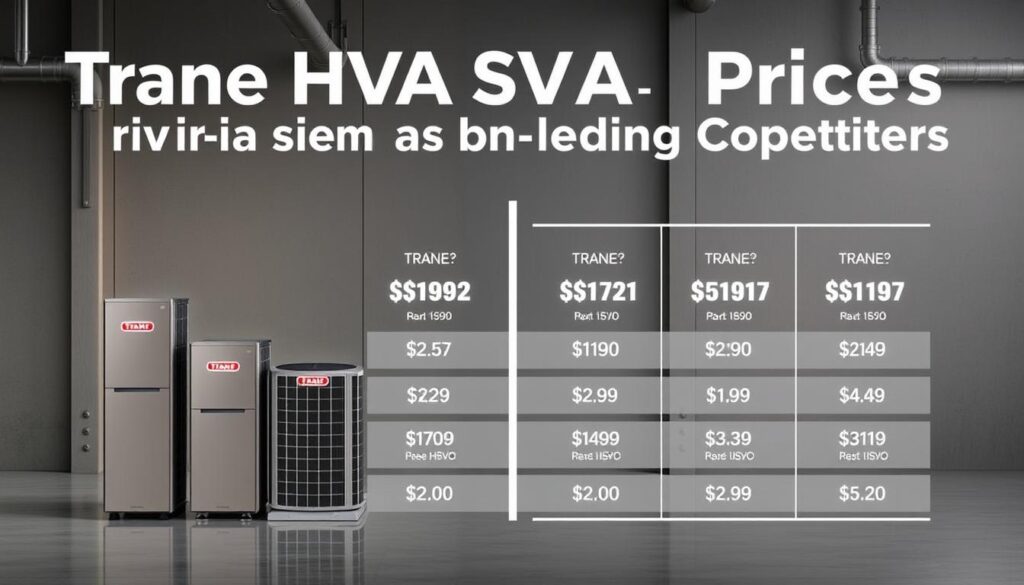 Trane HVAC System Price Comparison Trane HVAC System Price Comparison