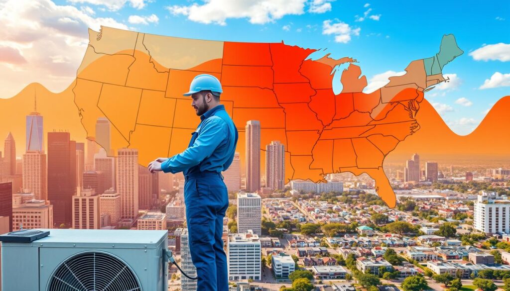 Union HVAC Worker Income Variations Across US Union HVAC Worker Income Variations Across US