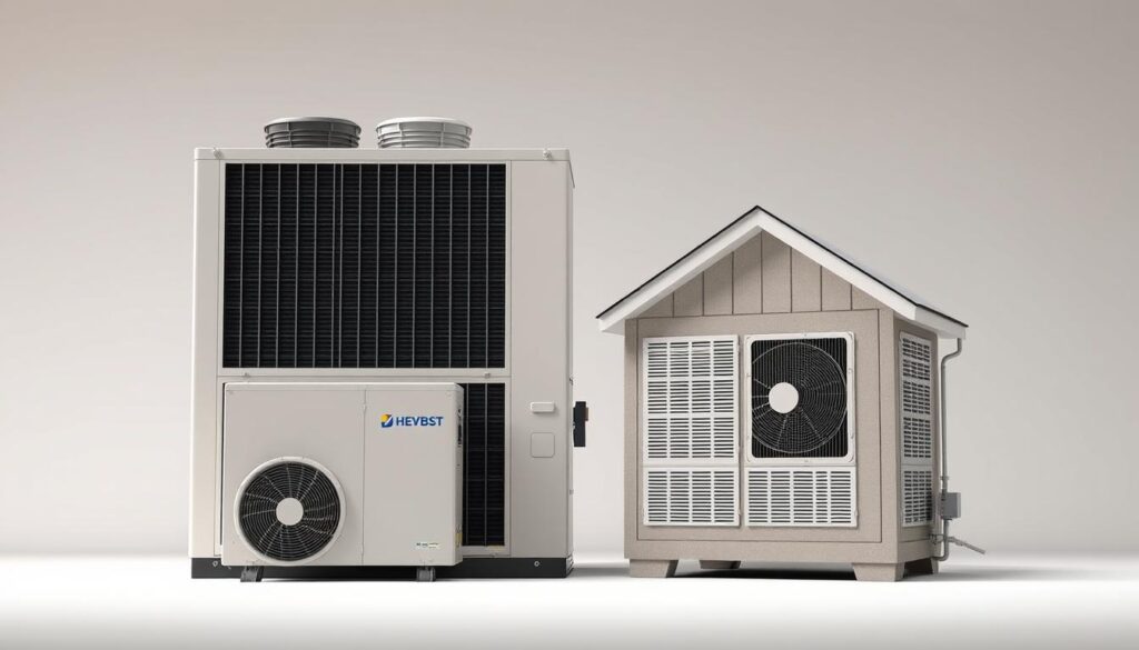 Commercial and Residential HVAC Unit Size Comparison Commercial and Residential HVAC Unit Size Comparison