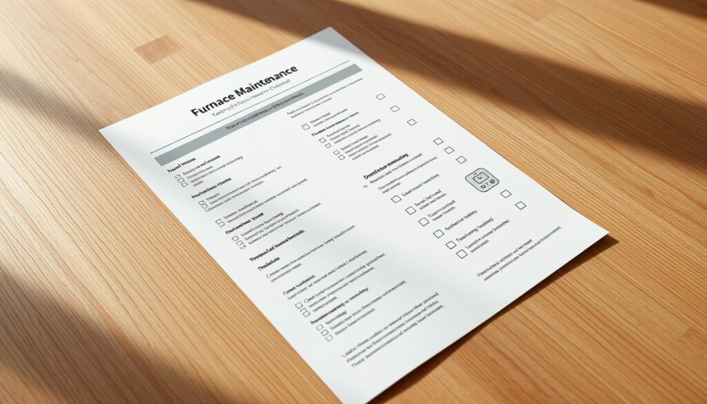 Furnace Maintenance Checklist Furnace Maintenance Checklist