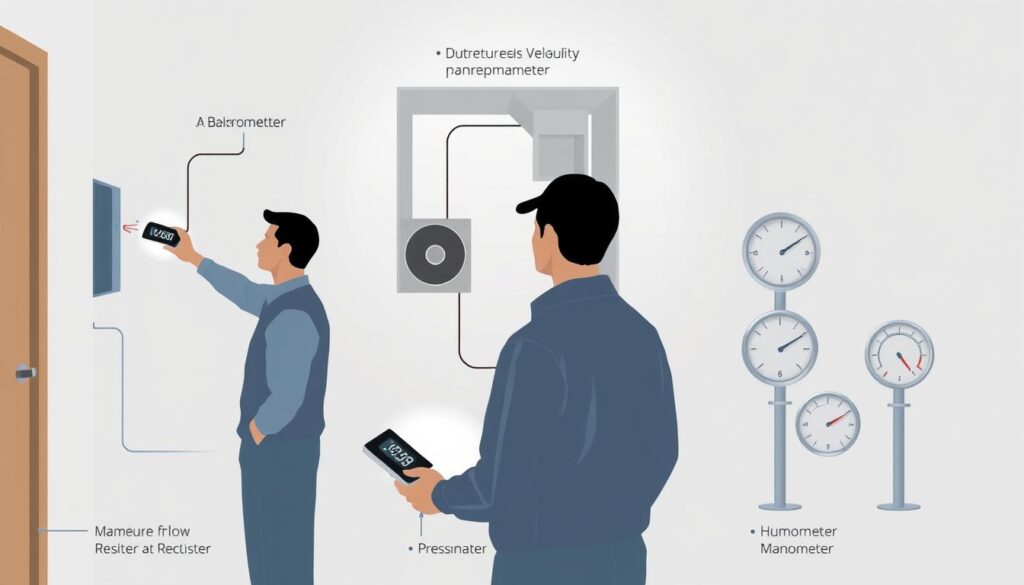 HVAC Air Flow Testing Methods