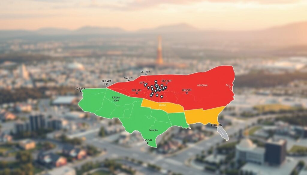 HVAC Business Location Earnings Map HVAC Business Location Earnings Map