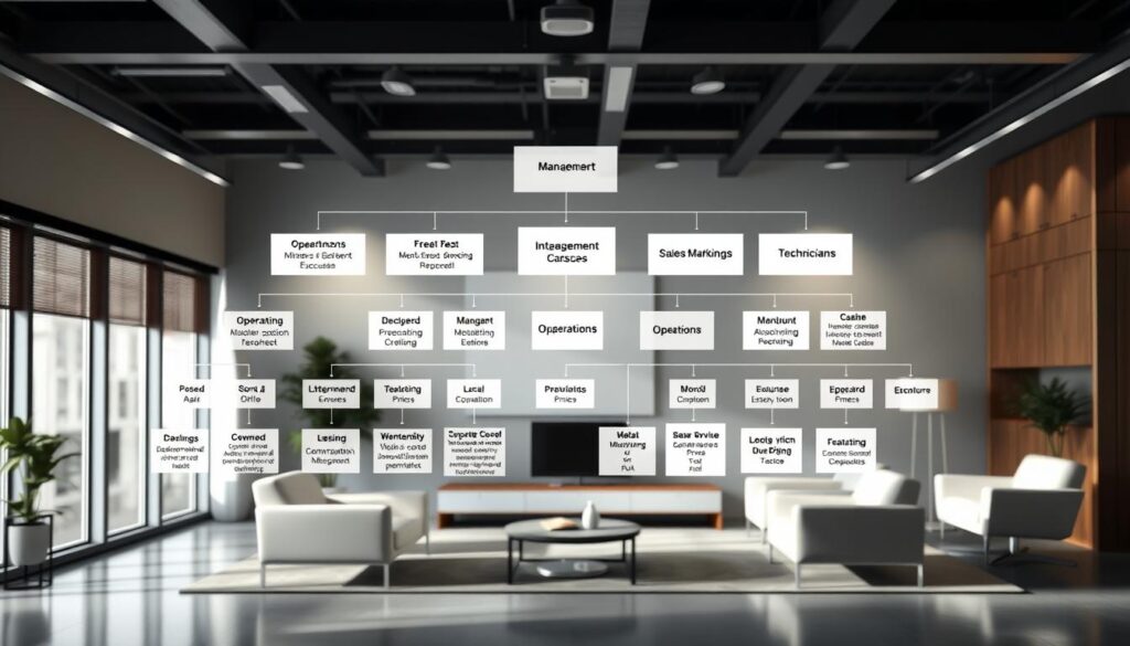 HVAC Business Organizational Structure