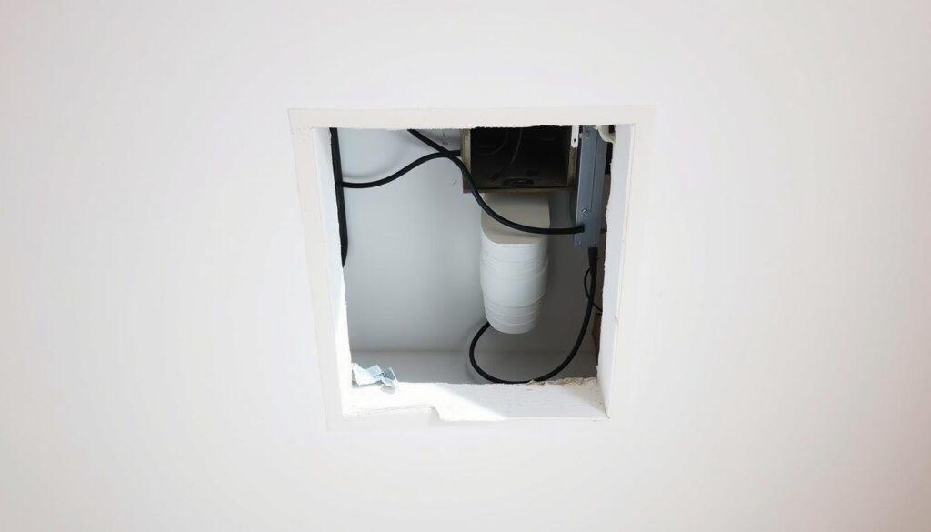 HVAC Ceiling Opening Preparation