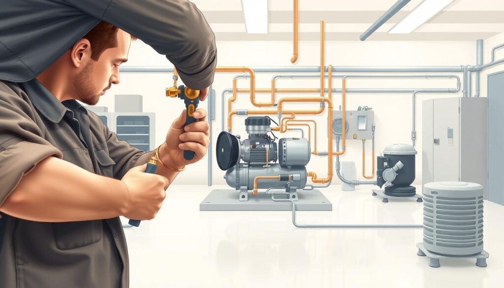 HVAC Compressor Installation Process HVAC Compressor Installation Process