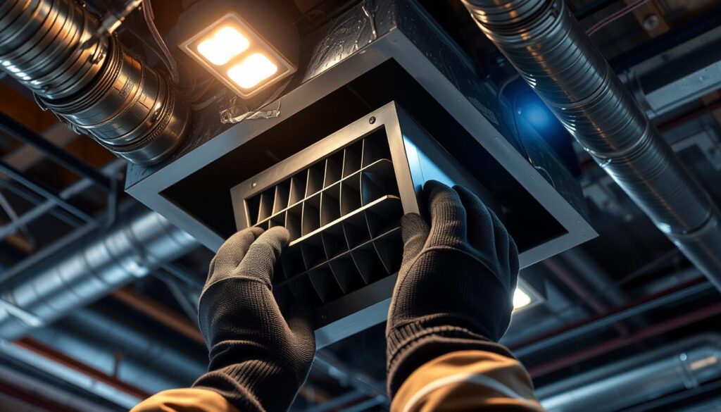 HVAC Damper Installation