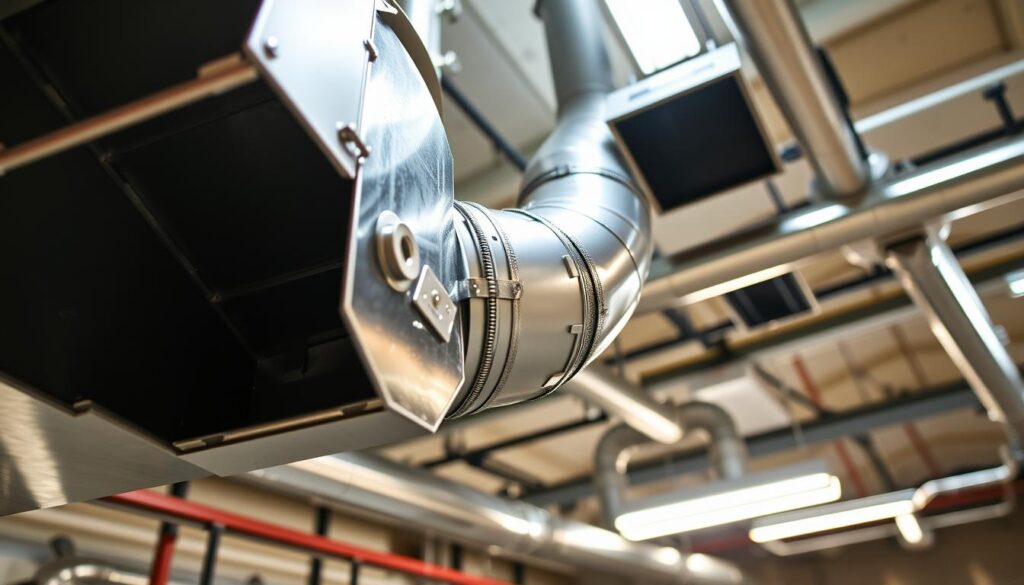 HVAC Dehumidifier Ductwork Connection HVAC Dehumidifier Ductwork Connection