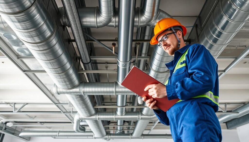 HVAC Ductwork Maintenance Inspection