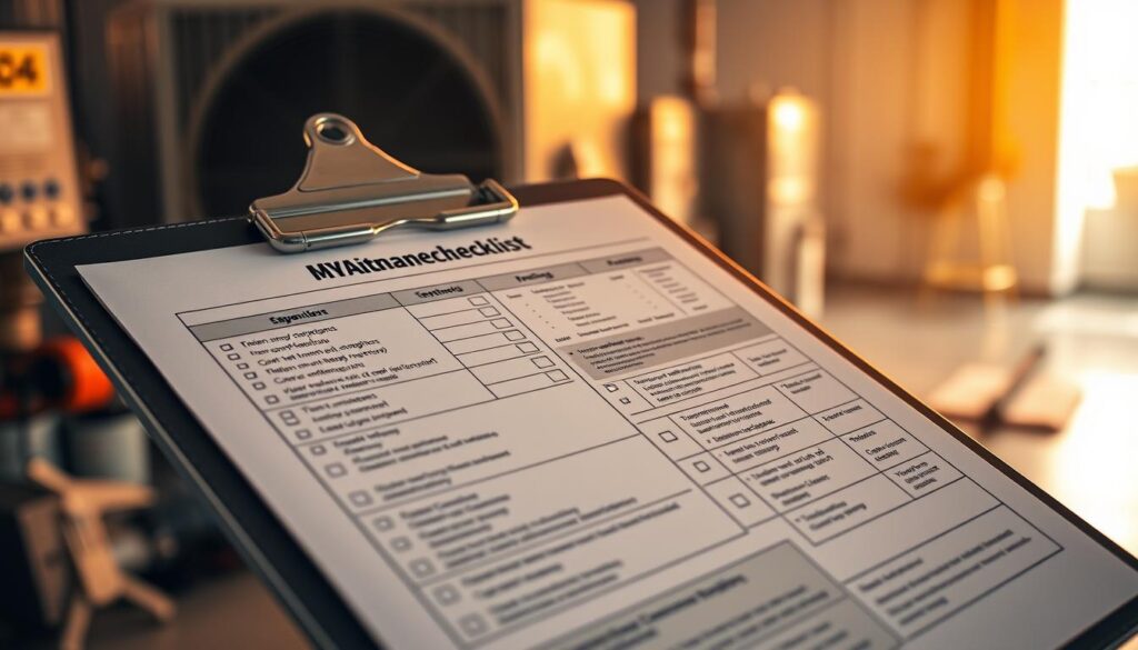 HVAC Maintenance Checklist HVAC Maintenance Checklist