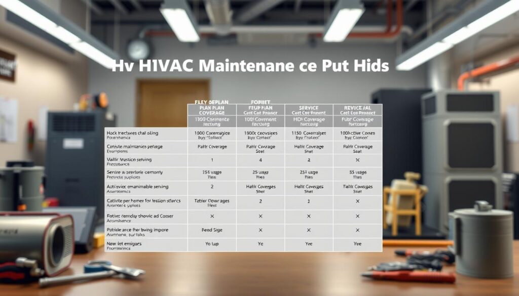 HVAC Maintenance Plans Comparison