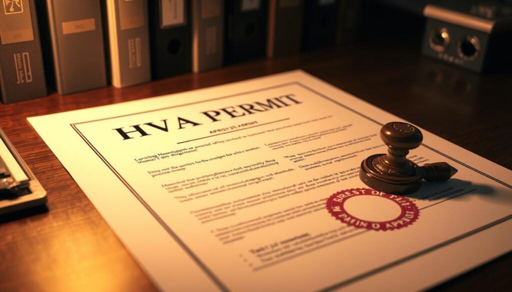 HVAC Permit Approval Conditions