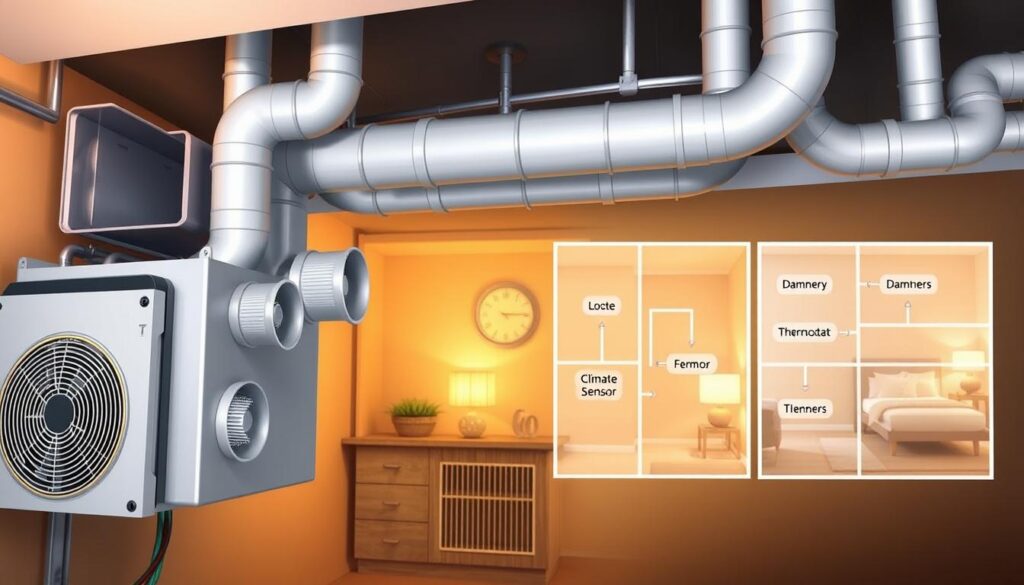 HVAC Retrofit Zoning Installation